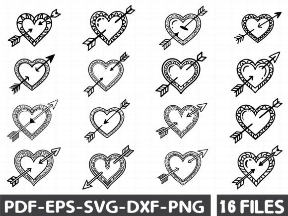 Arrow Heart SVG Review