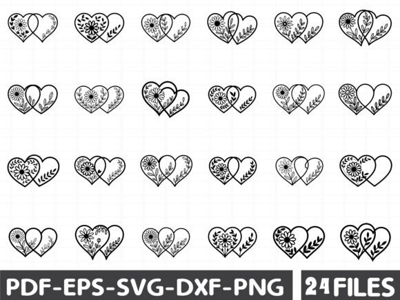 Flower Heart, Valentine SVG Review