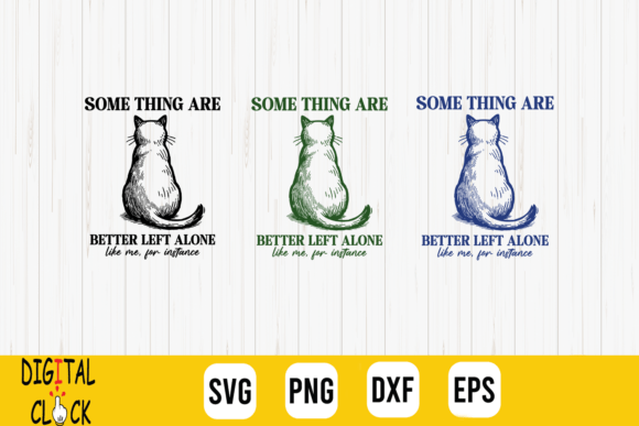 Introvert Cat Quote Cat Lover Design SVG