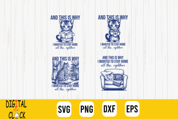 Introvert Cat Quote Funny Cat Lover SVG