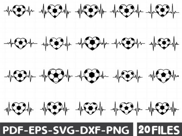 Soccer Ball Heart SVG Review