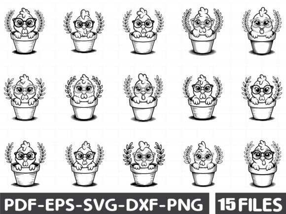 Spring Chicken Clipart Review