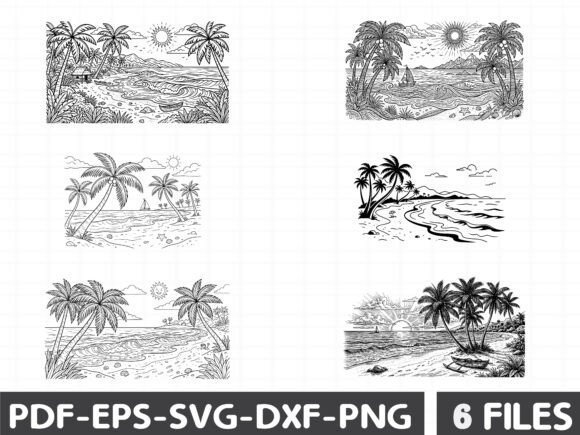 Tropical Beach SVG Review