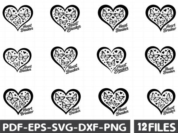 Valentine's Day, Heart Breaker SVG