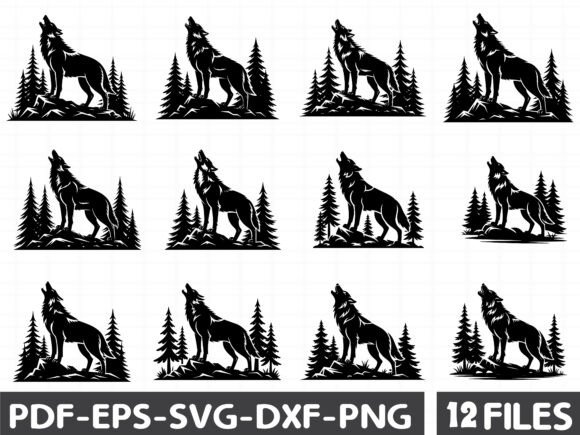 Wolf SVG: A Bold Embroidery Design